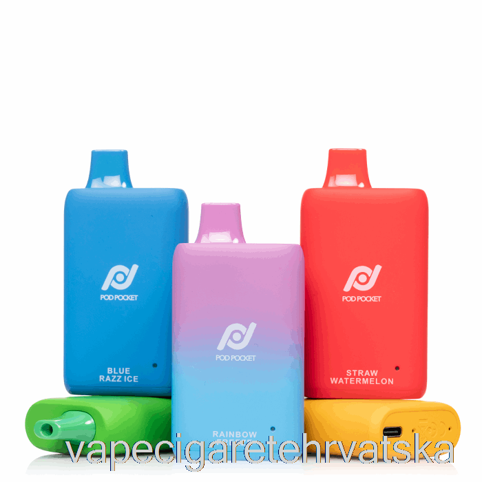 Vape Cigarete Pod Pocket 7500 Jednokratnih Gumijastih Flastera